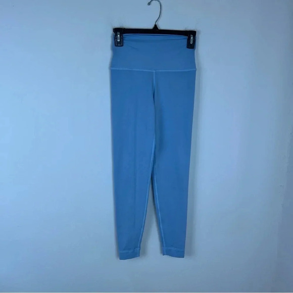 Set Active luxform high rise leggings Blue Size S - Picture 2 of 5